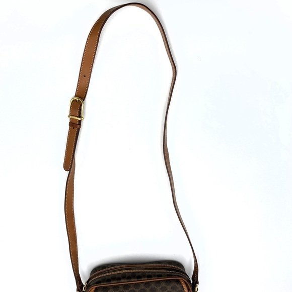 Celine Bag Macadam Pattern Brown - Picture 6 of 10
